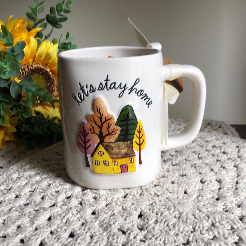 Rae Dunn LET’S STAY HOME Mug